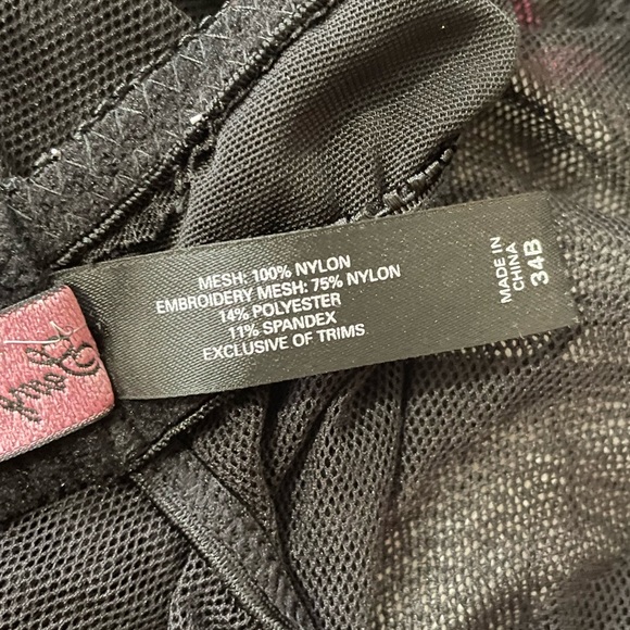 Rare Victoria’s Secret Sexy Little Things 2006 Floral Lingerie Top Size 34B - Picture 7 of 8